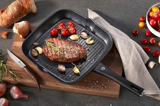 Pioneer Non-Stick Grill Pan – Premium Cast Iron Griddle for Perfect Grilling & Searing
