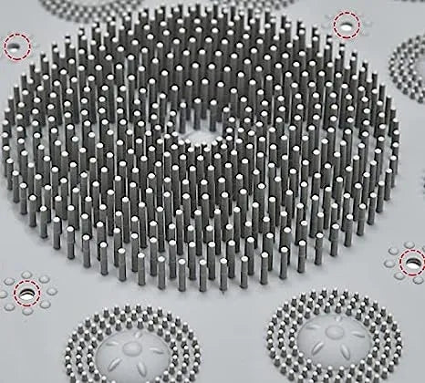 Round Non-Slip Shower Mat â€“ Silicone with Suction Cups & Drainage Holes