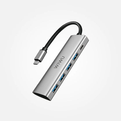 Wiwu Alpha 541p Type-C to 4 USB Hub