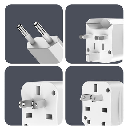 YESIDO MC25 750W Universal Power Adapter Multifunction Wall Charger UK/US/EU/AU all in one