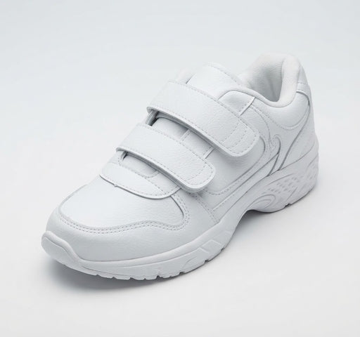 Prosport Double Velcro School Shoes - White