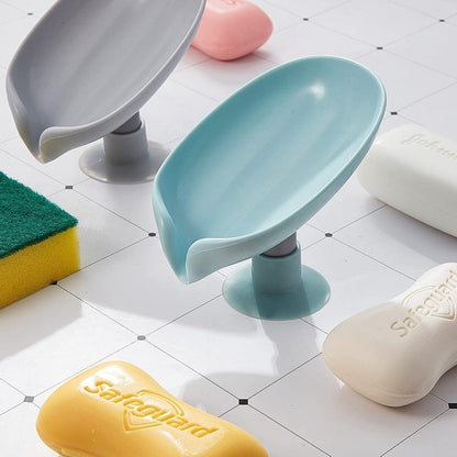 Convenient Bar Soap Holder Creative Soap Dish Suction Cup