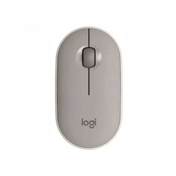 Logitech Pebble Wireless Mouse with Bluetooth or 2.4 GHz Receiver, Silent, Slim Computer Mouse with Quiet Clicks, for Laptop/