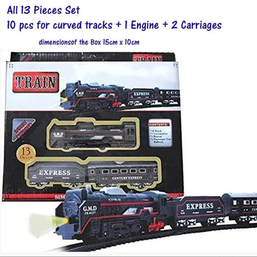 Battery Operated Railway Classical Freight Train Train Toys Kids Toy