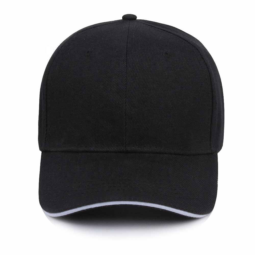 Premium Kids Black Baseball Cap (Ages 2-12) | Adjustable Sports Sun Hat by Gate Shopping