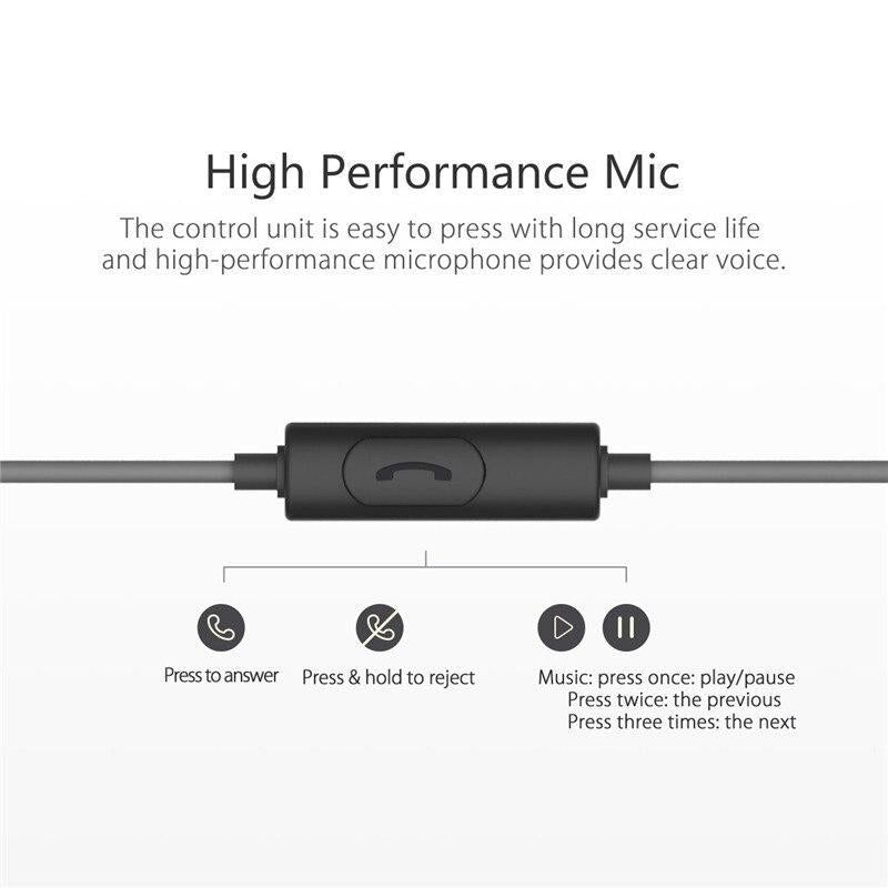 ROCK Mula Stereo In Ear Headset Earphone for Android