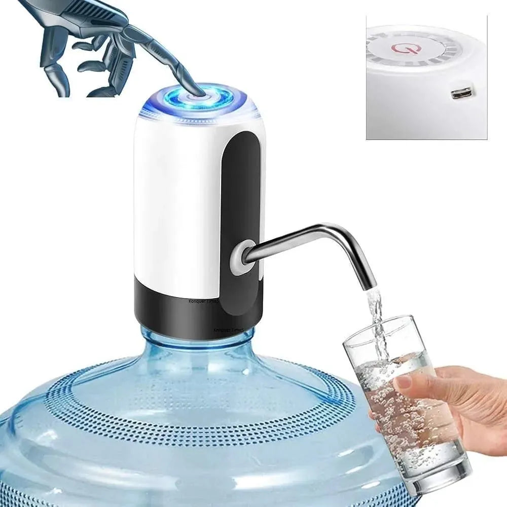 Water Bottle Pump Water Bottle Dispensers USB Charging Portable