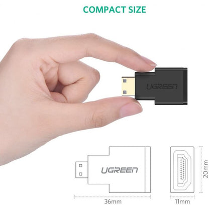 UGreen MINI HDMI MALE TO HDMI FEMALE ADAPTER UGREEN - 20101