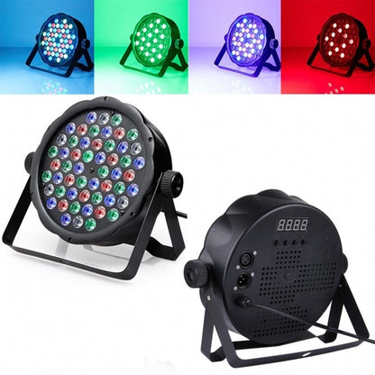 54 LEDs RGB Par Can Stage Light with LED Display and DMX | Power Can