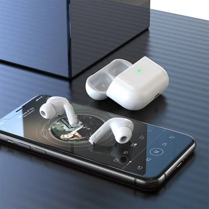Hoco EW05 Plus ANC Active Noise Cancelling Wireless Earphones - White