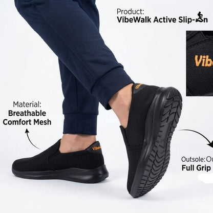 Men's Lightweight Slip-on Shoes | Breathable Casual Walking Comfort Sneakers | Sizes 40-45