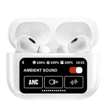 JBL a9 Pro Airpods Pro Wireless Earbuds (a Grade) with Full Touch Screen Case ANC ENC