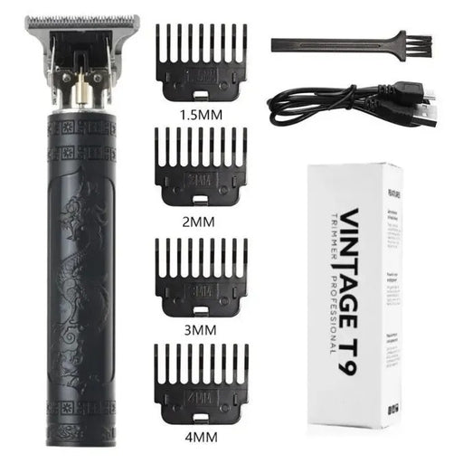 Professional Hair Clipper Dragon Electric Hair Trimmer Barber Hair Cutting Machine USB Rechargeable