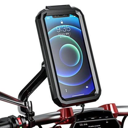 Adjustable Motorcycle Bike Phone Holder Case Outdoor WaterproofPhone Stand Bracket Bicycle Handlebar