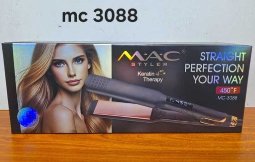 Professional Hair Straightener Mac Styler Model 3088-MC