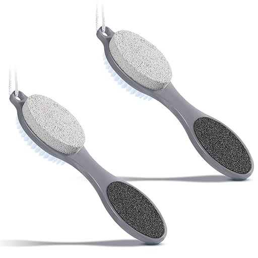 1PC 4-Sided Foot File & Pumice Stone Dead Skin Remover Pedicure Grinding Tool – Random Color