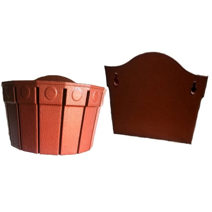 Wall Hanging Pot 5 Pcs Pack C1347 - Random Colours