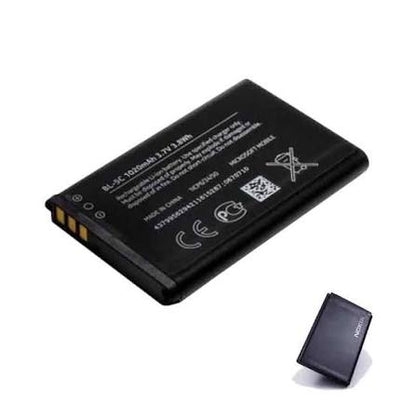 Genuine BL-5C 1020MAh Battery for Nokia 105, 6600, 2610, 2600, N70, N71, N72