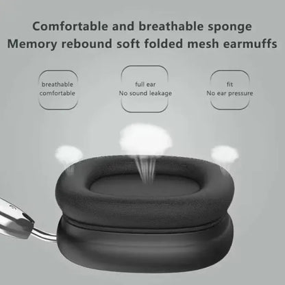 P9 Wireless Bluetooth Headphones with Mic – Stereo Sound Max Sport Over-Ear Headset