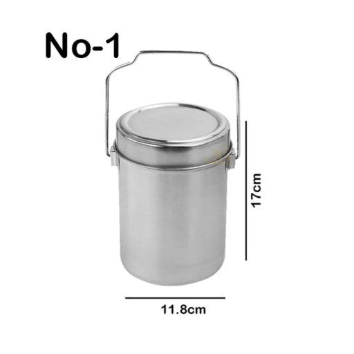 Stainless Steel Tiffin Carrier Lunch Box-1Pc/4pcs
