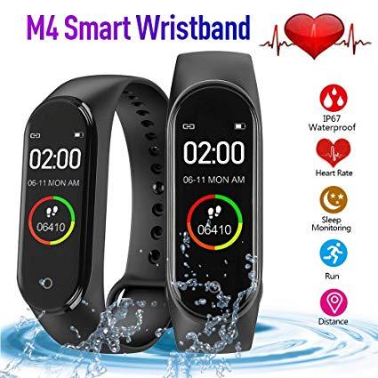 New M4 Smart Watch Band 4 Fitness Tracker for Android & Apple
