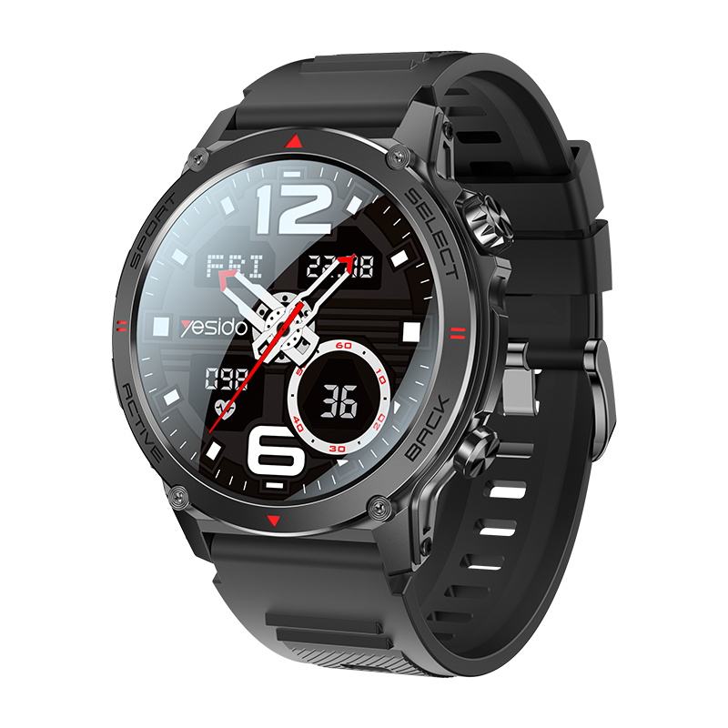 YESIDO IO31 AMOLED Smart Watch Fitness Tracker with Heart Rate Monitoring