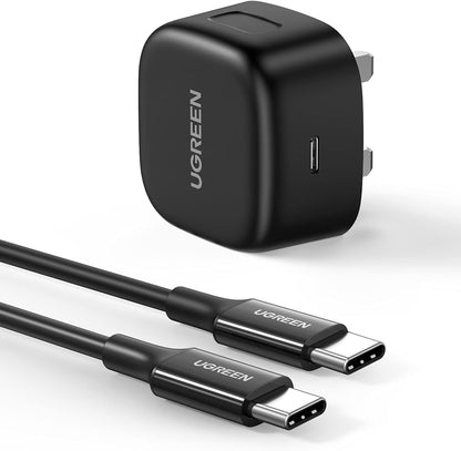 UGREEN 25W USB-C Charger Super Fast PD Charger Plug with 2M USB-C Cable - 50577