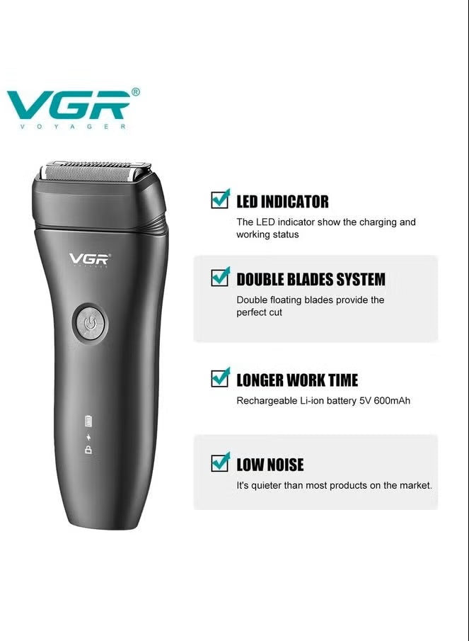 VGR V-351 2-in-1 Electric Shaver Trimmer