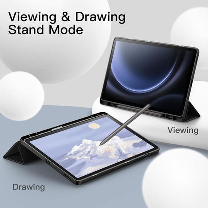 Tri-Fold Smart Protective Case For Samsung Galaxy Tab S10 Plus
