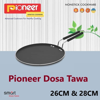 Pioneer Non-Stick Dosa Tawa – 26Cm & 28Cm | Ideal for Perfect Dosas & Pancakes