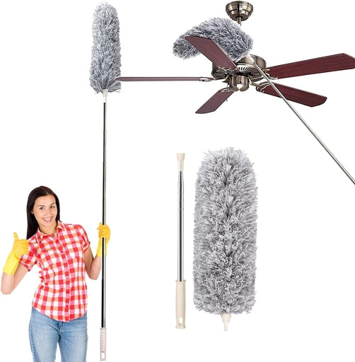 Feather Duster Flexible Dusting Wand Dusting Brush
