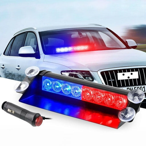 New Luxury Car VIP LED Strobe Flash Light for Vehicles Emergency Warning with Metal Cover