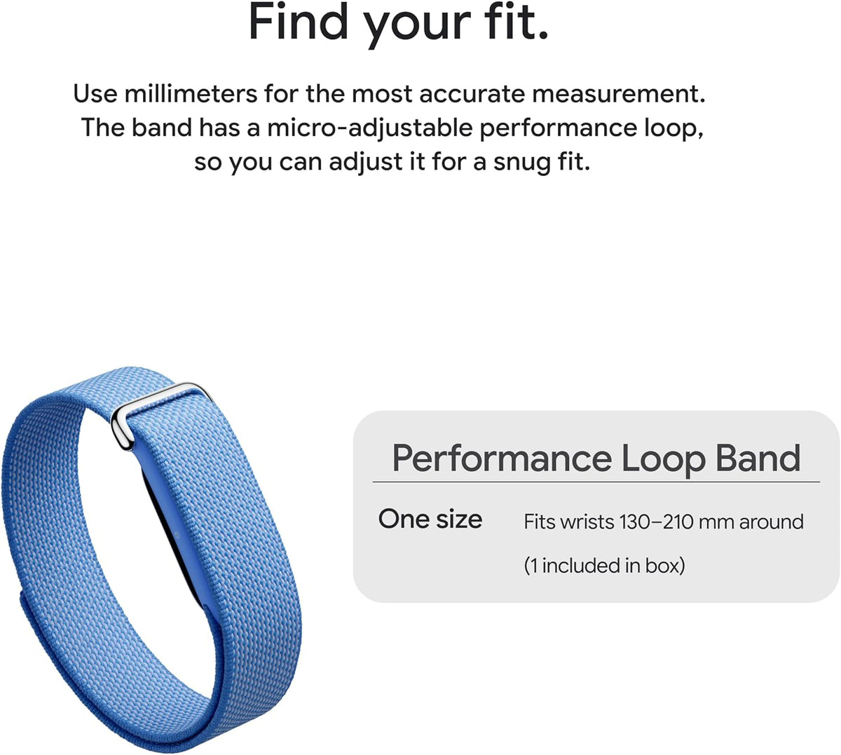 Google Fitbit Air - Screenless Activity Tracker with Fitness, Heart Rate, and Sleep Tracking- Up to 7 Days’ Battery Life - Works with iOS and Android