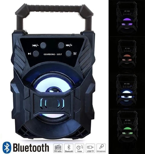 Bluetooth Rechargeable Speaker with FM Radio, TF Memory Card Reader and USB Pen Drive and AUX