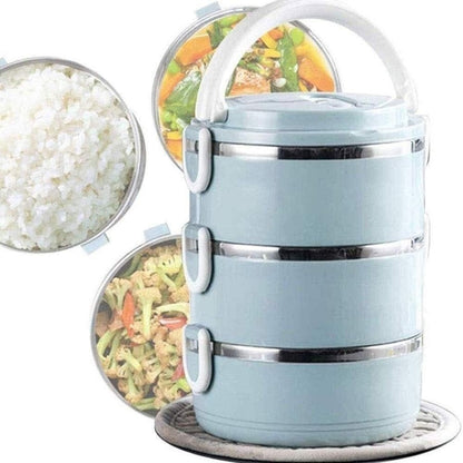 3 Layer Stainless Steel Lunch Box First Quality High Quality
