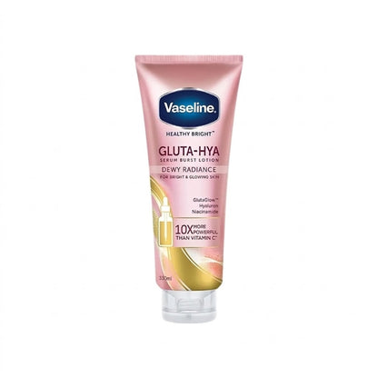 Vaseline Healthy Bright Gluta-HYA Serum Burst Dewy Radiance Lotion 330Ml