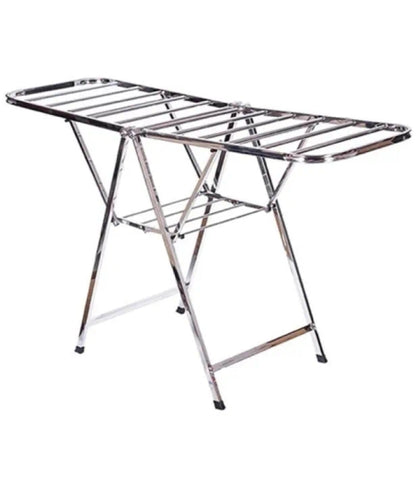 Heavy Duty Stainless Steel Folding Cloth Drying Rack Luxury Cloth Dryers Stand