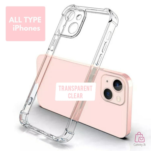 Quality Lifestyle Product - Transparent Reinforced Coners Bumper TPU Straight Border Defense Case