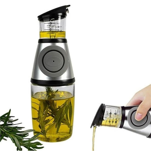 Press and Measure Oil and Vinegar Dispenser 500ML