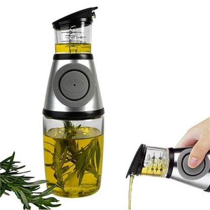 Press and Measure Oil and Vinegar Dispenser 500ML