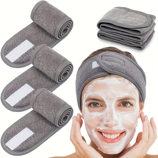 Adjustable Hair Tie for Women, Soft Non-Slip Headscarf, Makeup Headwear, for Washing Face, Bathing