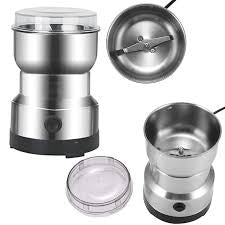 Mini Portable Electric Grinder, Stainless Steel Multifunctional Milling Machine Spices Mill Machine