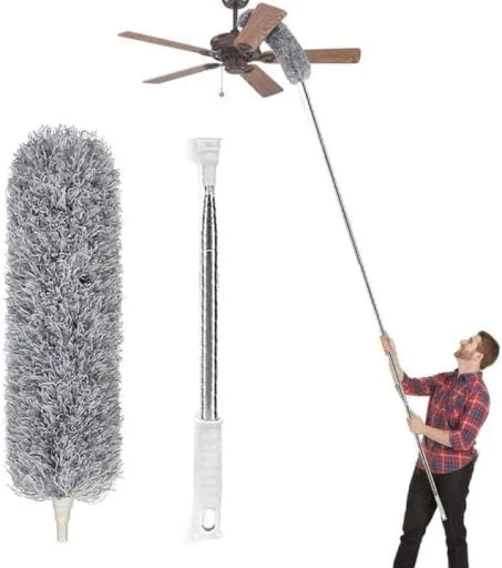 Adjustable Telescopic Microfiber Duster for Home, Car & Furniture Cleaning