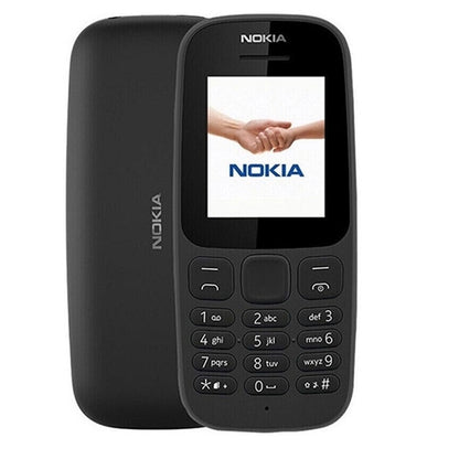 NOKIA 105 Dual SIM 4Th Edition Feature Phone with Keypad Long Battery Flashlight