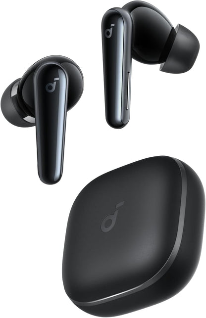 Anker Soundcore Liberty 5 , Noise-Cancelling Wireless Earbuds, 2x Stronger Voice Reduction, Real-Time Adaptive Noise Cancellation, Fast Charging, Dolby Audio, 6-Mic AI Clear Calls, Long Battery Life