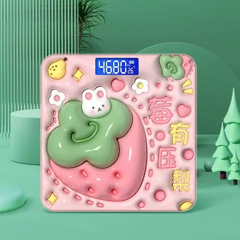 3D Digital Smart Body Scale, Bluetooth Body Weight Bathroom Scale with IOS, Android APP, Wireless