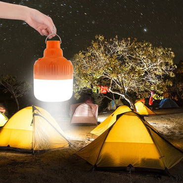 Waterproof LED Outdoor Lighting Ball Bubble Bulb Rechargeable Lamp 3 Light Mode Emergency Night, Mar