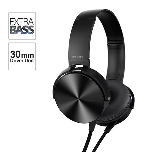 Extra Bass Stereo Headphones XB 450 High Quality Gaming Headsets Handsfree Earphones