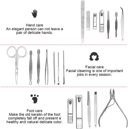 Nail Clipper Set - Manicure Pedicure Kit - Stainless Steel Beauty Tool Kit - Best Price in Banglades