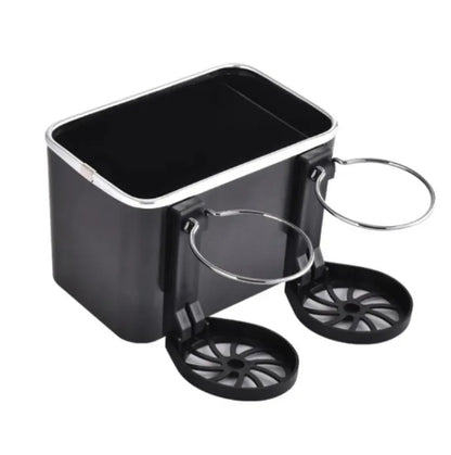 Amazon Hot Universal Car Tissue Storage Box Car Seat Organizer with Cup Holder